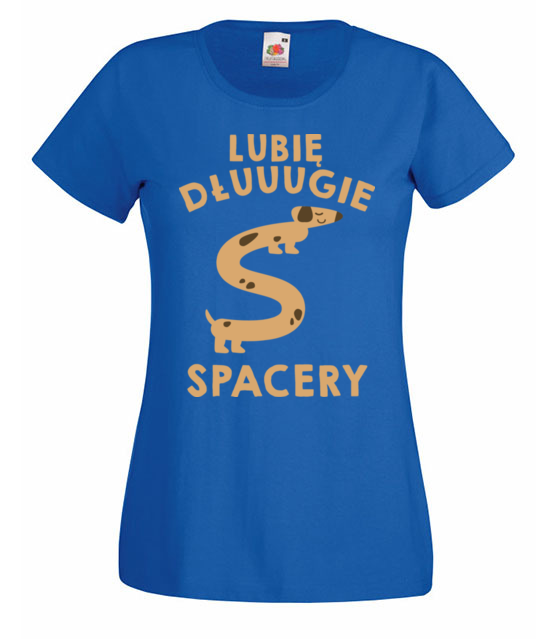 Spacery to same korzysci koszulka z nadrukiem milosnicy psow kobieta jipi pl 1349 61