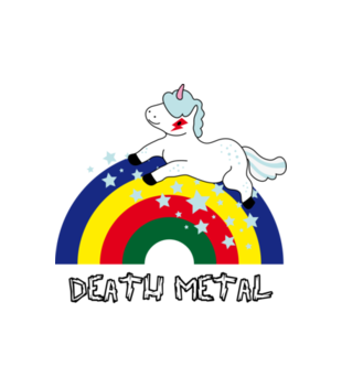 Death Metal czy Słit plastik? - Koszulka z nadrukiem - Śmieszne - Damska