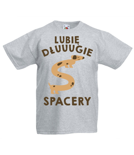 Spacery to same korzysci koszulka z nadrukiem milosnicy psow dziecko jipi pl 1348 87