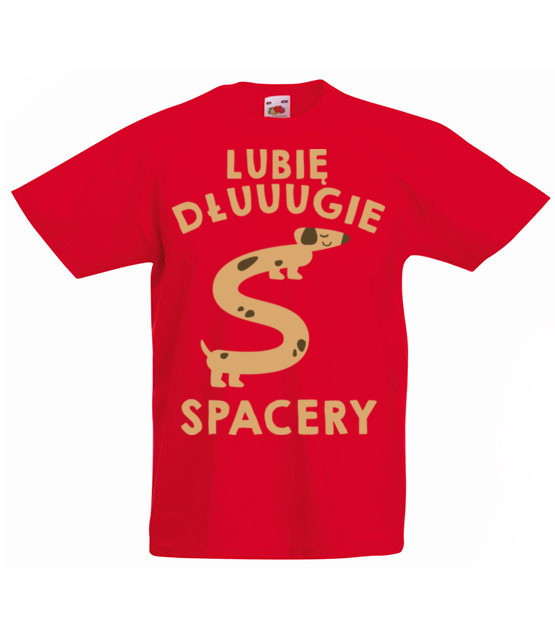 Spacery to same korzysci koszulka z nadrukiem milosnicy psow dziecko jipi pl 1349 84