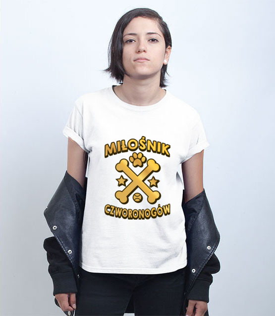 Koszulka z nadrukiem dla milosnikow psow koszulka z nadrukiem milosnicy psow kobieta jipi pl 1350 71