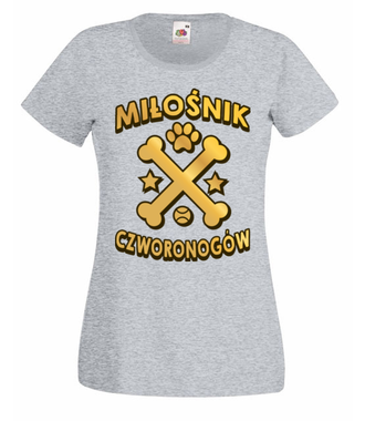 Koszulka z nadrukiem dla miłośników psów - Koszulka z nadrukiem - Miłośnicy Psów - Damska