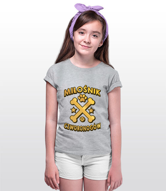 Koszulka z nadrukiem dla miłośników psów - Koszulka z nadrukiem - Miłośnicy Psów - Dziecięca