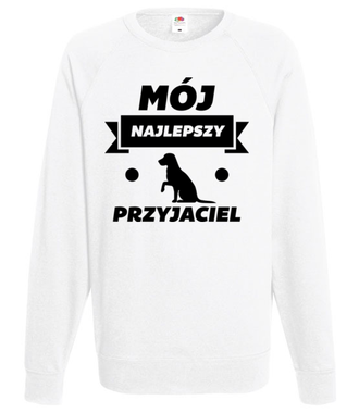 Pokaż, że twój pies jest dla ciebie ważny - Bluza z nadrukiem - Miłośnicy Psów - Męska