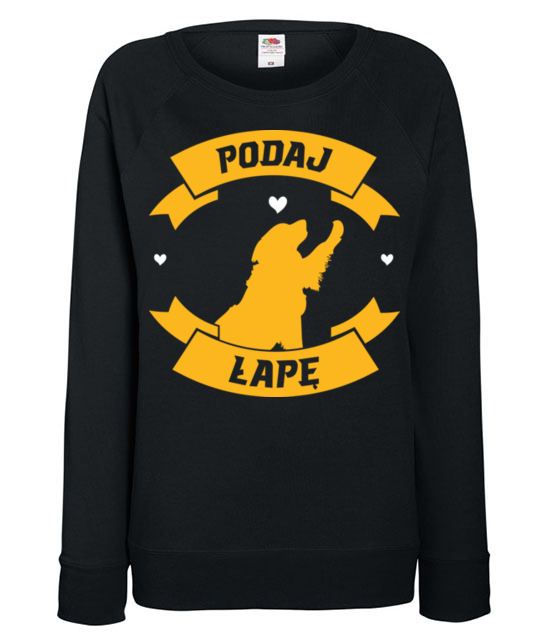 Milosnicy psow maja poczucie humoru bluza z nadrukiem milosnicy psow kobieta jipi pl 1355 115
