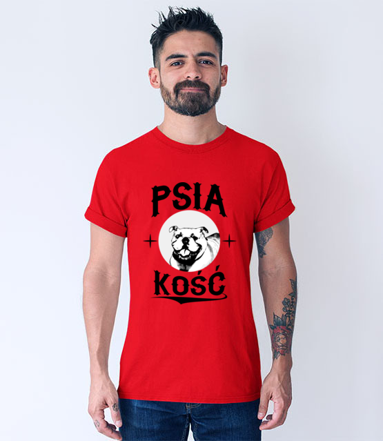 Psia koszulka z humorem koszulka z nadrukiem milosnicy psow mezczyzna jipi pl 1359 54