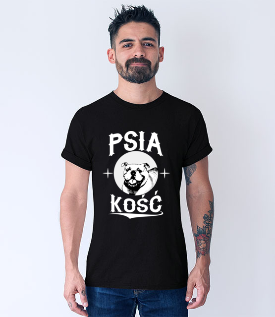 Psia koszulka z humorem koszulka z nadrukiem milosnicy psow mezczyzna jipi pl 1360 52