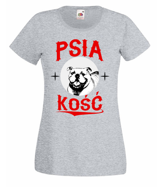 Psia koszulka z humorem - Koszulka z nadrukiem - Miłośnicy Psów - Damska