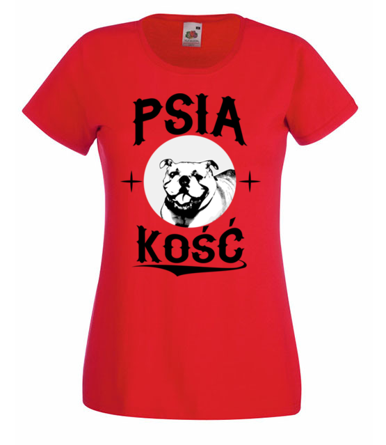 Psia koszulka z humorem koszulka z nadrukiem milosnicy psow kobieta jipi pl 1359 60