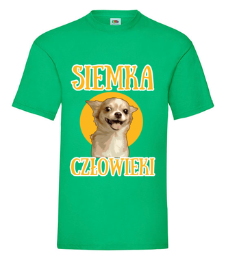 Bo psiaki uruchamiają pokłady humoru - Koszulka z nadrukiem - Miłośnicy Psów - Męska