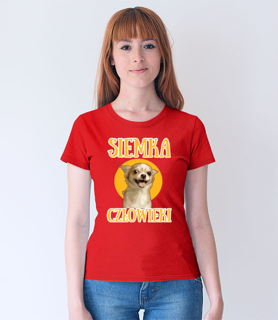 Bo psiaki uruchamiaja poklady humoru koszulka z nadrukiem milosnicy psow kobieta jipi pl 1362 66