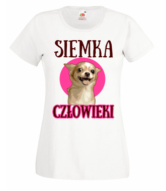 Bo psiaki uruchamiają pokłady humoru - Koszulka z nadrukiem - Miłośnicy Psów - Damska
