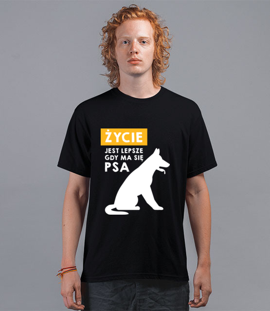 Graficzny manifest dla psich maniakow koszulka z nadrukiem milosnicy psow mezczyzna jipi pl 1364 41