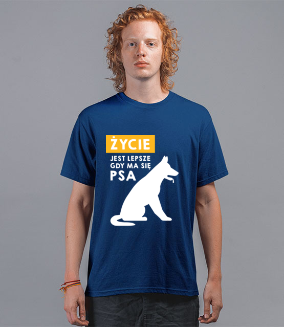Graficzny manifest dla psich maniakow koszulka z nadrukiem milosnicy psow mezczyzna jipi pl 1364 44