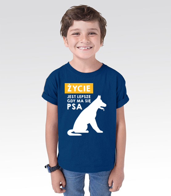 Graficzny manifest dla psich maniakow koszulka z nadrukiem milosnicy psow dziecko jipi pl 1364 104