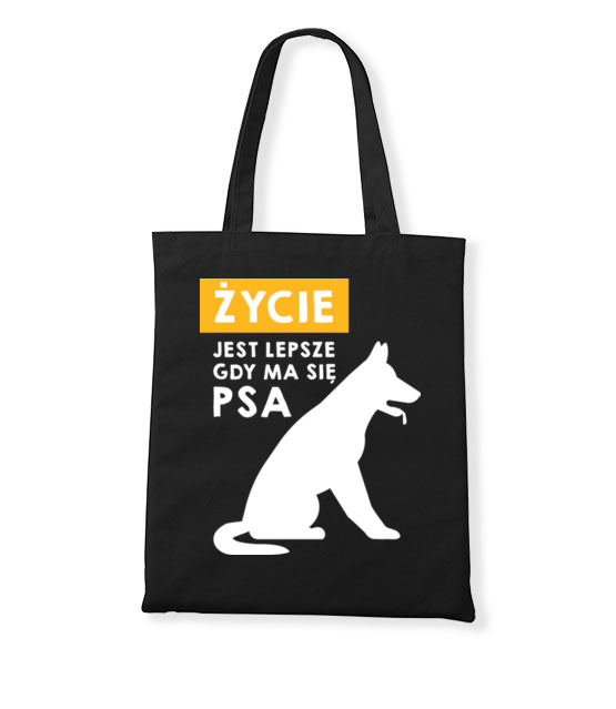Graficzny manifest dla psich maniakow torba z nadrukiem milosnicy psow gadzety jipi pl 1364 160
