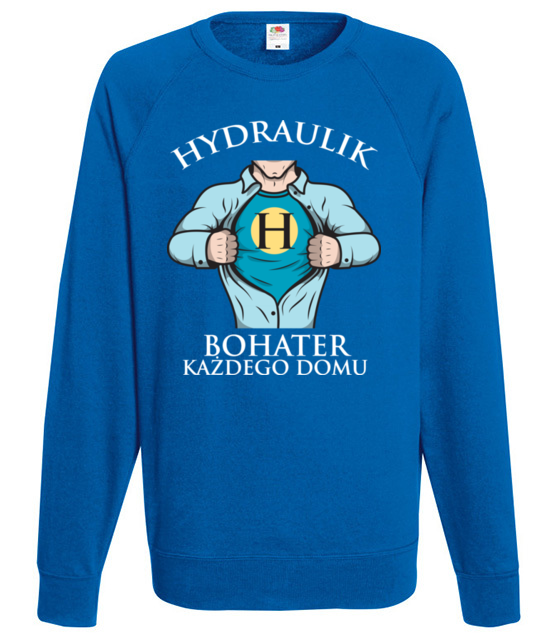 Koszulka dla hydraulicznego bohatera bluza z nadrukiem dla hydraulika mezczyzna jipi pl 1366 109