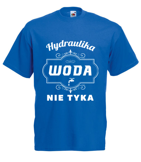 Branzowa koszulka z nadrukiem dla hydraulika koszulka z nadrukiem dla hydraulika mezczyzna jipi pl 1369 5