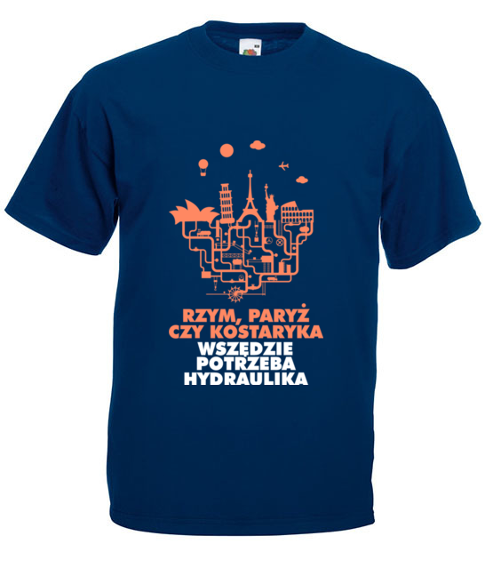 Przydatna profesja koszulka z nadrukiem dla hydraulika mezczyzna jipi pl 1385 3