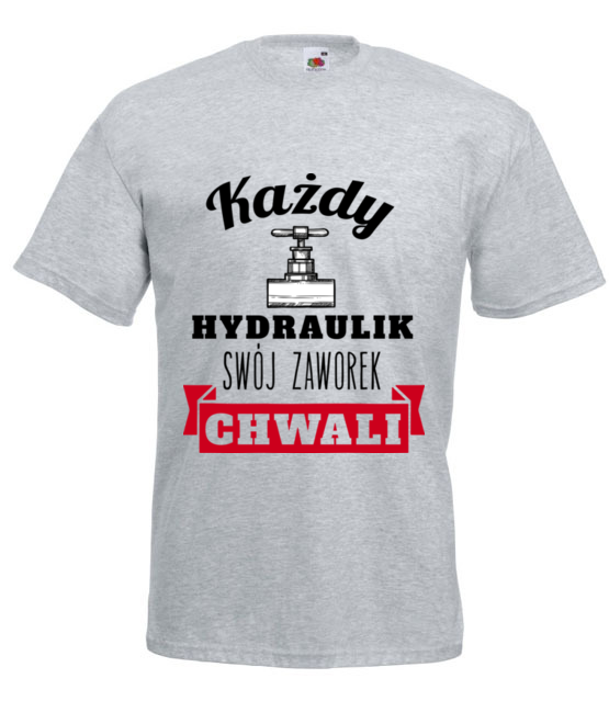 Zabawnie i z duzym dystansem koszulka z nadrukiem dla hydraulika mezczyzna jipi pl 1392 6