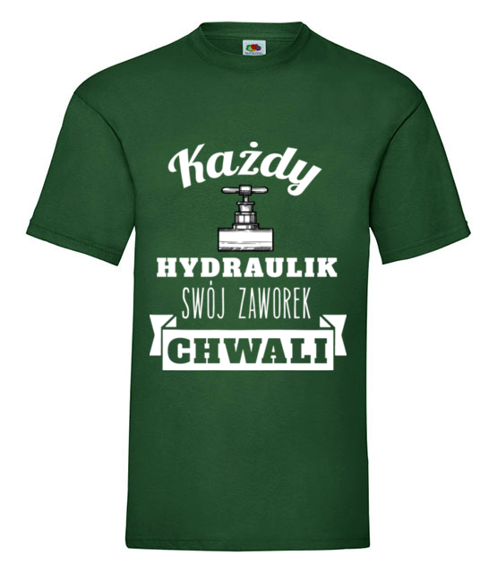 Zabawnie i z duzym dystansem koszulka z nadrukiem dla hydraulika mezczyzna jipi pl 1394 188
