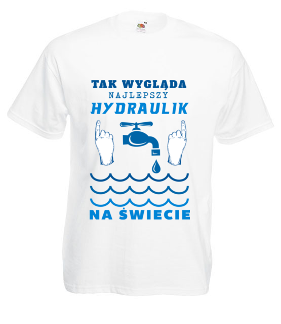 Mala autoreklama nie zaszkodzi koszulka z nadrukiem dla hydraulika mezczyzna jipi pl 1397 2