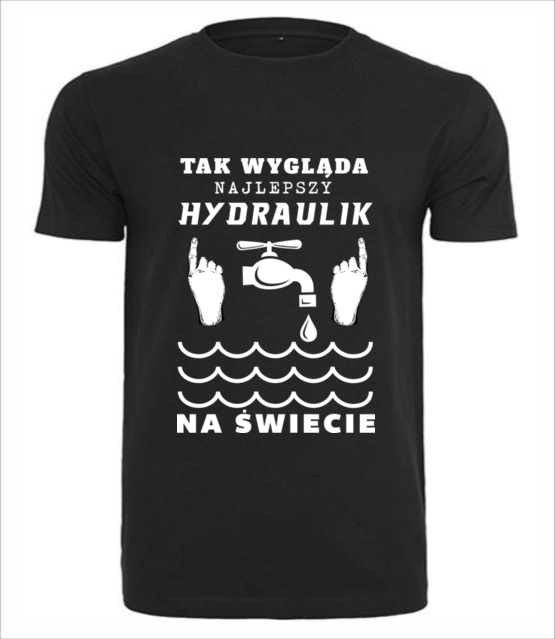 Mala autoreklama nie zaszkodzi koszulka z nadrukiem dla hydraulika mezczyzna jipi pl 1398 1