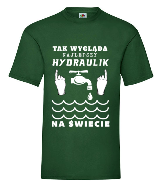 Mala autoreklama nie zaszkodzi koszulka z nadrukiem dla hydraulika mezczyzna jipi pl 1398 188