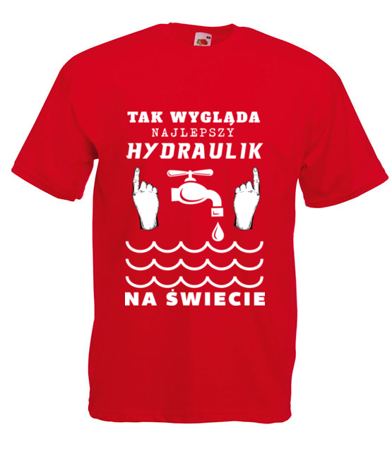 Mala autoreklama nie zaszkodzi koszulka z nadrukiem dla hydraulika mezczyzna jipi pl 1398 4