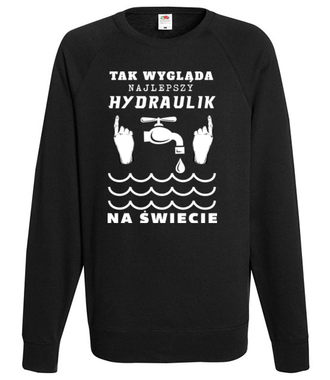 Mała autoreklama nie zaszkodzi - Bluza z nadrukiem - Dla hydraulika - Męska