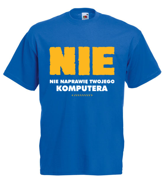 Asertywny informatyk koszulka z nadrukiem dla programisty mezczyzna jipi pl 1419 5