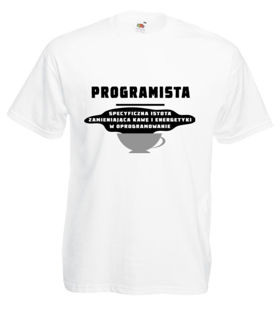 Specyficzna istota koszulka z nadrukiem dla programisty mezczyzna jipi pl 1423 2