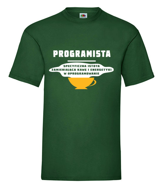 Specyficzna istota koszulka z nadrukiem dla programisty mezczyzna jipi pl 1424 188