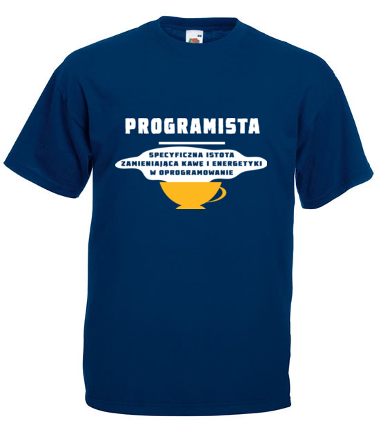 Specyficzna istota koszulka z nadrukiem dla programisty mezczyzna jipi pl 1424 3