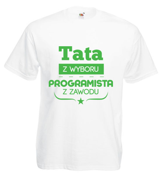 Tata programista koszulka z nadrukiem dla programisty mezczyzna jipi pl 1429 2