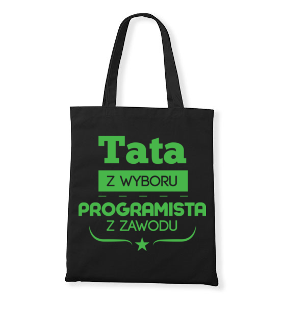 Tata programista torba z nadrukiem dla programisty gadzety jipi pl 1429 160