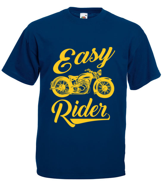 Easy rider to caly ty koszulka z nadrukiem dla motocyklisty mezczyzna jipi pl 1445 3