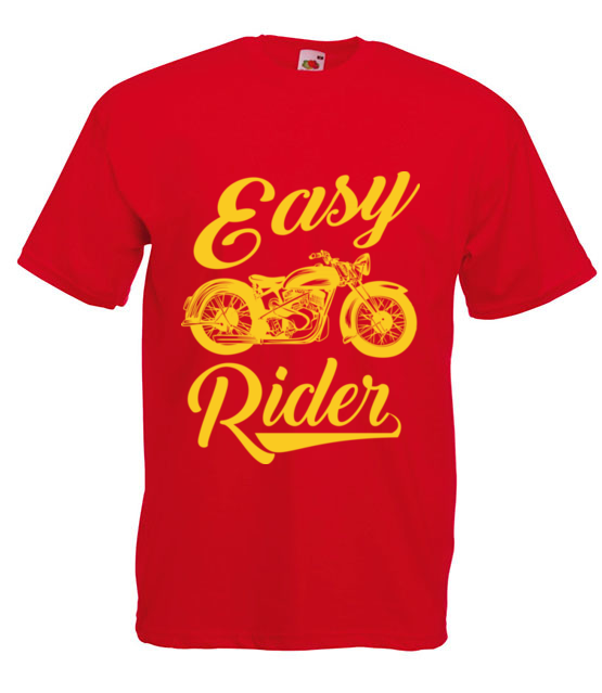 Easy rider to caly ty koszulka z nadrukiem dla motocyklisty mezczyzna jipi pl 1445 4