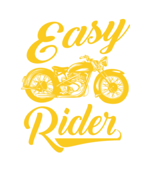 Easy Rider – to cały ty! - Koszulka z nadrukiem - Dla motocyklisty - Damska