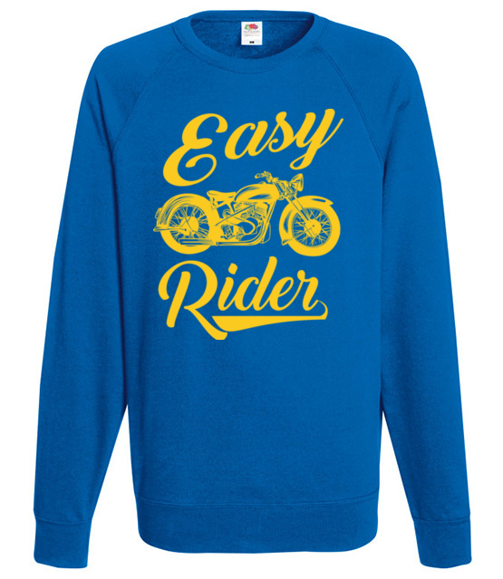 Easy rider to caly ty bluza z nadrukiem dla motocyklisty mezczyzna jipi pl 1445 109