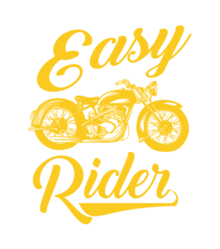 Easy Rider – to cały ty! - Koszulka z nadrukiem - Dla motocyklisty - Damska