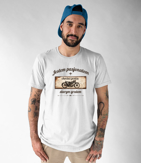 Rocznik jest niewazny liczy sie pasja koszulka z nadrukiem dla motocyklisty mezczyzna jipi pl 1448 47