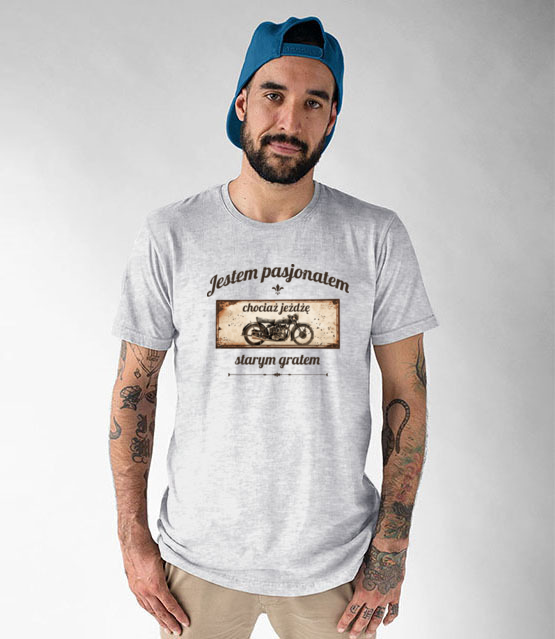 Rocznik jest niewazny liczy sie pasja koszulka z nadrukiem dla motocyklisty mezczyzna jipi pl 1448 51