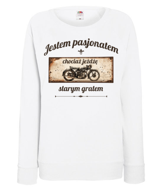Rocznik jest niewazny liczy sie pasja bluza z nadrukiem dla motocyklisty kobieta jipi pl 1448 114