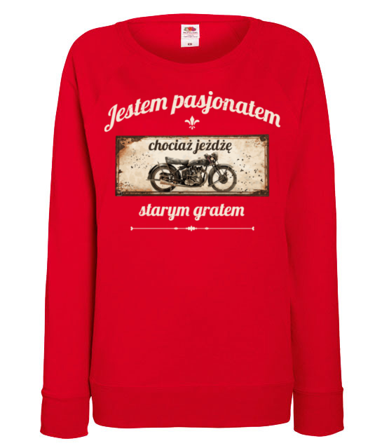 Rocznik jest niewazny liczy sie pasja bluza z nadrukiem dla motocyklisty kobieta jipi pl 1449 116