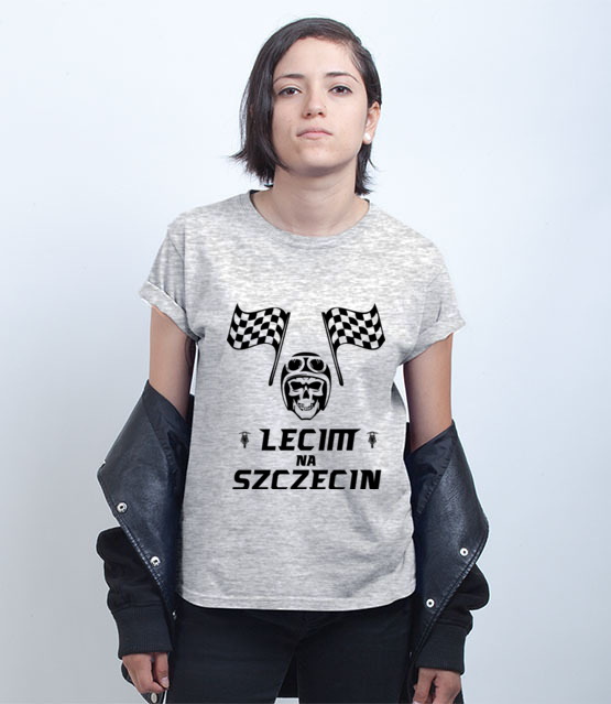 Popularna rymowanka koszulka z nadrukiem dla motocyklisty kobieta jipi pl 1450 75