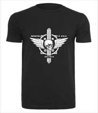 Motocyklowy kult - Koszulka z nadrukiem - Dla motocyklisty - Męska