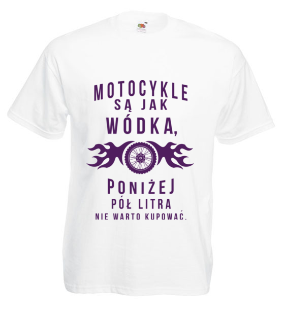 Motocyklisci to jednostki z humorem koszulka z nadrukiem dla motocyklisty mezczyzna jipi pl 1456 2