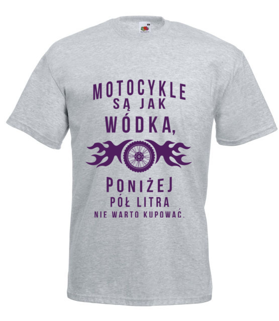 Motocyklisci to jednostki z humorem koszulka z nadrukiem dla motocyklisty mezczyzna jipi pl 1456 6