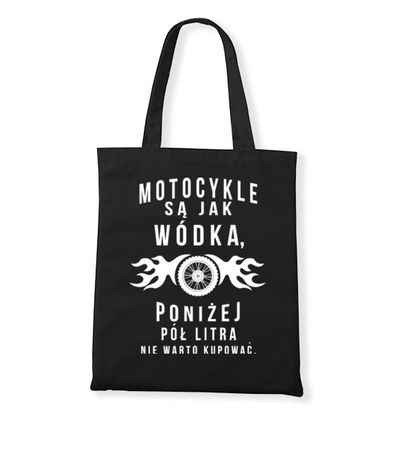 Motocyklisci to jednostki z humorem torba z nadrukiem dla motocyklisty gadzety jipi pl 1458 160